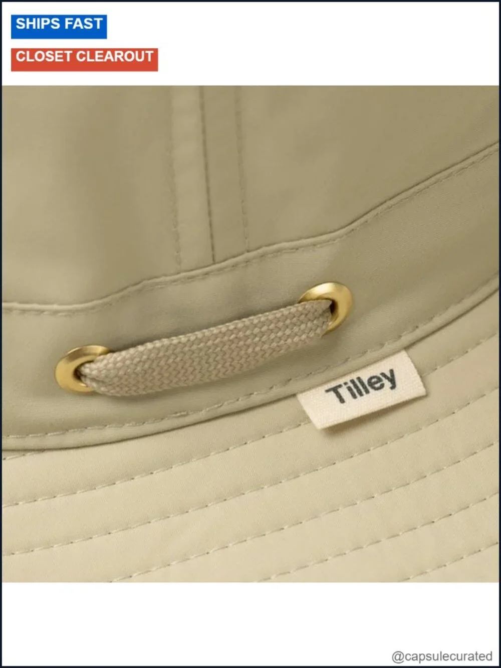 UPF 50+ Wide Brim Sun Hat Water Repellent Recycled Nylon Lightweight